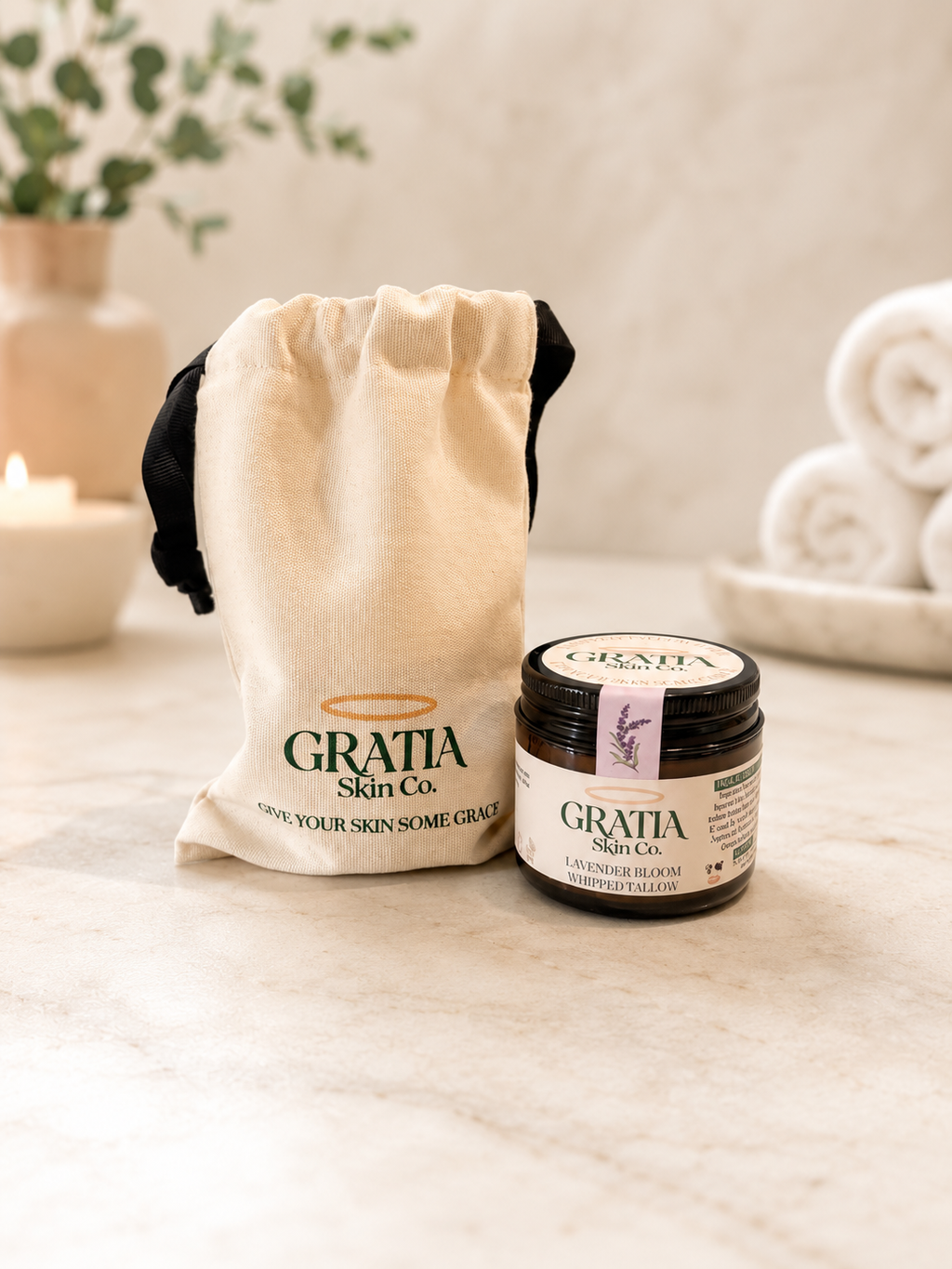 Whipped Tallow Balm Lavender Bloom