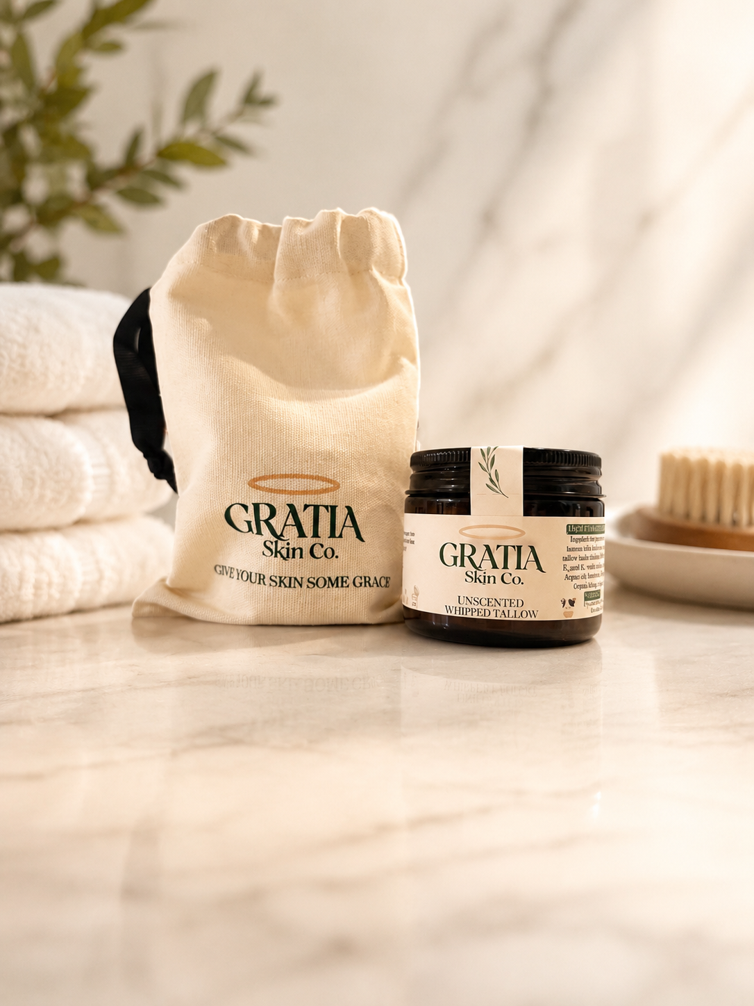 Unscented & Sunkissed Vanilla Tallow Balm Bundle